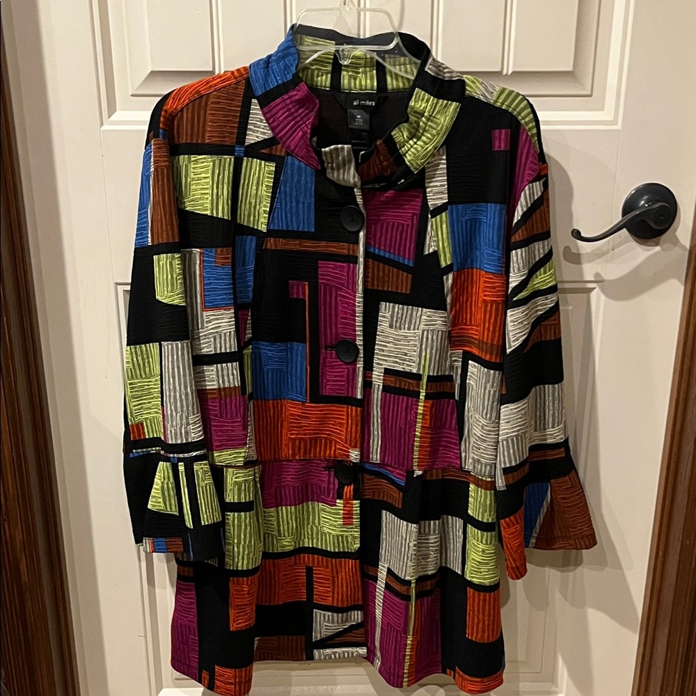 Ali Miles Multicolor Jacket size 2X women’s